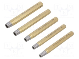 Kit: rivet setter for rivets; 5pcs.