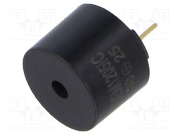 Sound transducer: electromagnetic signaller; THT; 2.55kHz; 30mA