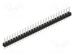 Connector: pin strips; pin header; male; PIN: 26; 2.54mm; THT; 1x26