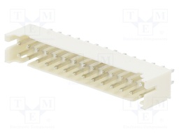 Socket; wire-board; male; 2mm; PIN: 28; THT; 100V; 2A; straight