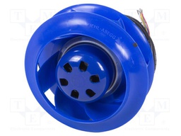 Fan: EC; radial; Ø160mm; ball; 4380rpm; IP54; 200÷240V