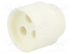 Insert for gland; Size: M16,PG11,PG13,5; Holes no: 3; 3mm
