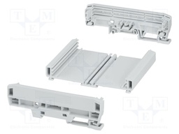 Enclosure: for DIN rail mounting; Y: 127.8mm; X: 103.8mm; PVC