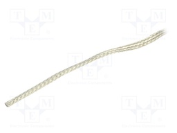 Braids; braid; 25A; 15AWG; Package: 30.5m; 100ft; Wire dia: 0.13mm