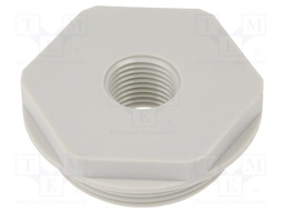 Reduction of threads for glands; Int.thread: M16; polyamide