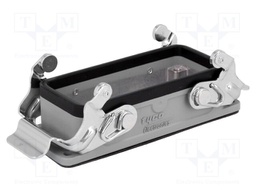 Enclosure: for HDC connectors; HTS; size 6; Pitch: 77,5x27mm