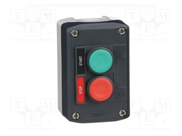 Control station; Harmony XB5; No.of butt: 2; flat; IP66; plastic