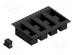 Connector: pin strips; pin header; male; PIN: 10; 2.54mm; SMT; 2x5