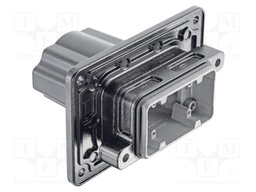 Enclosure: for HDC connectors; Han® HPR; size 6B; threaded joint