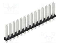 Connector: pin strips; pin header; male; PIN: 72; 1.27mm; THT; 2x36