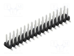 Connector: pin strips; pin header; male; PIN: 34; 2mm; SMT; 2x17
