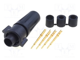 Connector: circular; Series: EN2; plug; male; soldering; for cable