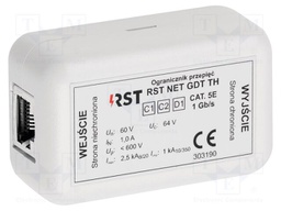 Surge arrester; In 8/20us: 2.5kA; 45VAC; for DIN rail mounting