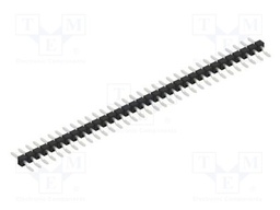 Connector: pin strips; pin header; male; PIN: 33; 2.54mm; SMT; 1x33