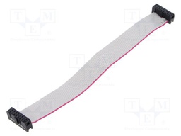 Ribbon cable with IDC connectors; Tape ph: 1.27mm; 0.2m