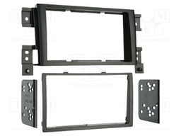 Radio frame; Suzuki; 2 DIN; black