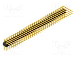 Connector: pin strips; pin header; male; PIN: 64; 2.54mm; THT; 2x32
