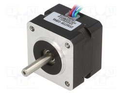 Motor: stepper; 7.4VDC; Shaft: D spring; max.63.5mNm; 280mA