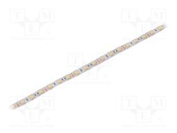LED tape; white warm; 5050; 12V; LED/m: 60; 10mm; white PCB; IP64