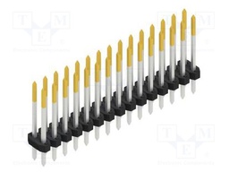 Connector: pin strips; pin header; male; PIN: 30; 2mm; THT; 2x15