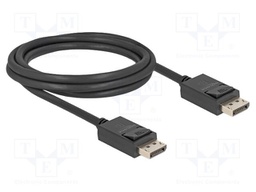 Cable; DisplayPort plug,both sides; DisplayPort 2.1; Len: 2m