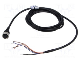Cable: for sensors/automation; M17; PIN: 6; straight; 2m; plug; CI