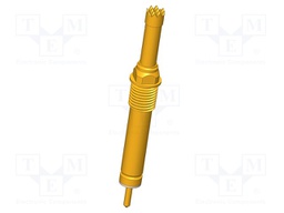 Test needle; Maksimum spring compression: 5mm; 3A; Contacts: CuBe