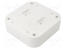 Enclosure: multipurpose; X: 120mm; Y: 120mm; Z: 45mm; 1556; ABS; white