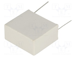 Filter: RC; 275VAC; 100Ω; THT; 32x28x15mm; ±10%; Pitch: 27.5mm; 1uF