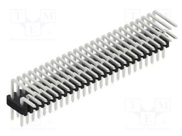 Connector: pin strips; pin header; male; PIN: 52; 1.27mm; THT; 2x26