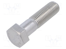Screw; M16x60; 2; Head: hexagonal; A2 stainless steel; DIN 931