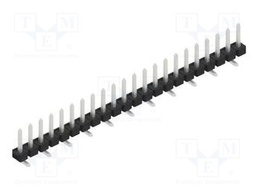 Connector: pin strips; pin header; male; PIN: 22; 2.54mm; SMT; 1x22