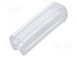 Markers for cables and wires; PVC; transparent; leaded; -40÷80°C