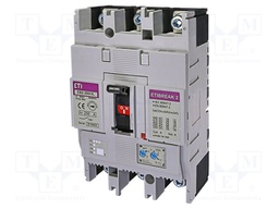 Power breaker; Poles: 3; screw type; Inom: 250A; 690VAC; IP20; MCCB