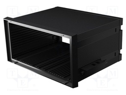 Enclosure: panel; X: 144mm; Y: 72mm; Z: 100mm; ABS + PC,PPO; black