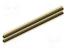Connector: pin strips; pin header; male; PIN: 90; 2mm; THT; 2x45