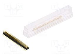 Connector: pin strips; pin header; male; PIN: 46; 2.54mm; SMT; 2x23