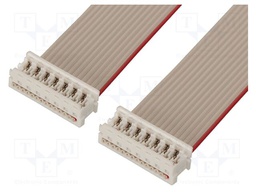 Ribbon cable with connectors