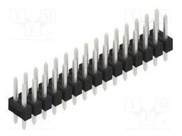 Connector: pin strips; pin header; male; PIN: 30; 2.54mm; THT; 2x15