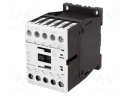 Contactor: 4-pole; NC x2 + NO x2; 24VAC; 4A; DIN; DILA-22; W: 45mm