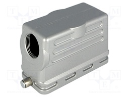 Enclosure: for HDC connectors; C146; size E16; for cable; angled