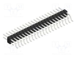 Connector: pin strips; pin header; male; PIN: 42; 2.54mm; SMT; 2x21