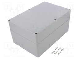 Enclosure: multipurpose; X: 160mm; Y: 240mm; Z: 120mm; ABS; IP68