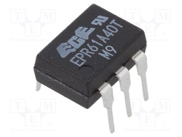 Relay: solid state; Icntrl max: 50mA; 130mA; max.400VAC; 30Ω; DIP6