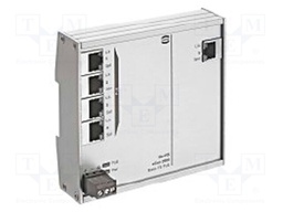 Industrial module: switch Ethernet; unmanaged; 9÷60VDC; RJ45
