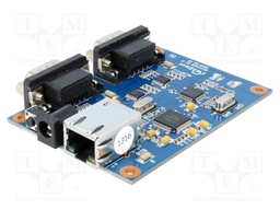 Module: Ethernet; 5VDC; RS232; Assoc.circ: ARM Cortex M3,W5100