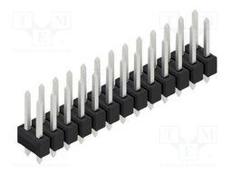 Connector: pin strips; pin header; male; PIN: 26; 2.54mm; THT; 2x13