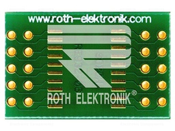 Board: universal; multiadapter; W: 16mm; L: 25.5mm; SO20W