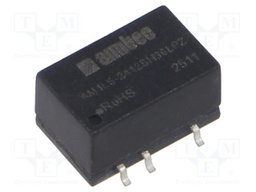 Converter: DC/DC; 1W; Uin: 21.6÷26.4V; Uout: 12VDC; Iout: 84mA; SMD