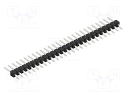Connector: pin strips; pin header; male; PIN: 27; 2.54mm; SMT; 1x27